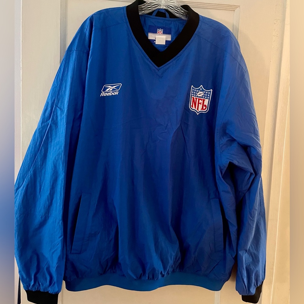 NFL Official Sideline Windbreaker Shirt Size XL